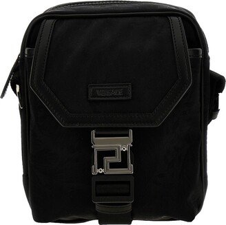 Jacquard Shoulder Strap Messenger Bag