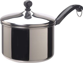 Classic Series Stainless Steel 3-Qt. Saucepan & Lid