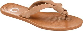 Brindle Sandal (Tan) Women's Shoes