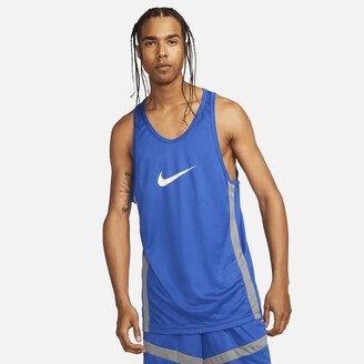 Men's Icon Dri-FIT Basketball Jersey in Blue