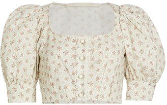 Rosi Floral Crop Top