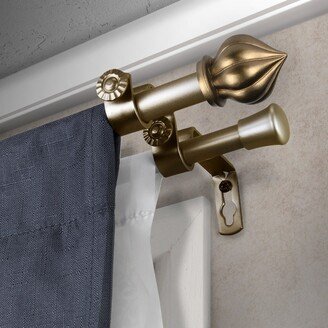 InStyleDesign Jan Double Curtain Rod 5/8-inch dia.