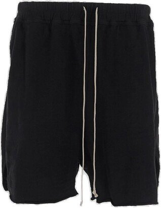 Asymmetric Drawstring Shorts