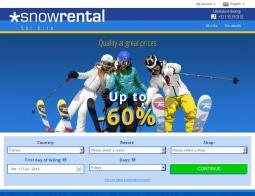 Snowrental Promo Codes & Coupons