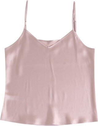 Soft Strokes Silk Pure Mulberry Silk Camisole With Adjustable Straps