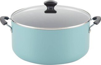 10.5qt Aluminum Nonstick Covered Stockpot