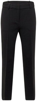 Classic High-Waisted Cropped Pants