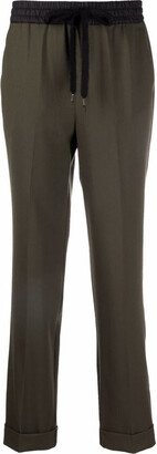 Cropped tailored trousers-AR