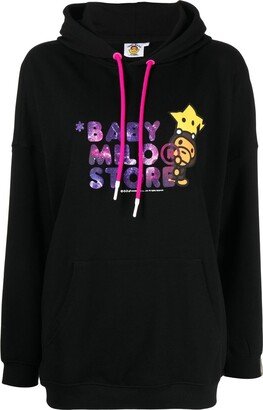 *BABY MILO® STORE BY *A BATHING APE® Graphic-Print Long-Sleeve Hoodie