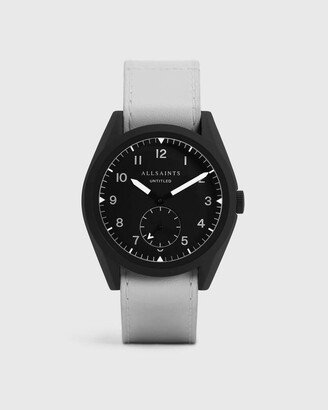 Untitled IV Stainless Steel Leather Watch