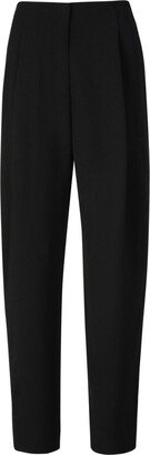 Tapered Leg Twill Trousers