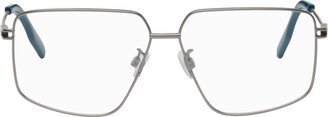 Silver Square Optical Glasses