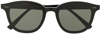 Lang 01round-frame sunglasses