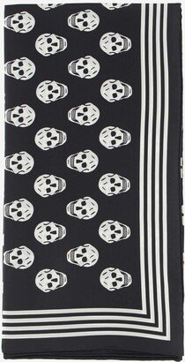 Skull Print Scarf-AC