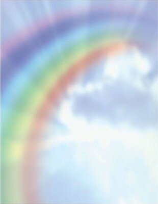 Great Papers! Rainbow Bright Letterhead 8.5 x 11 80 count (2013193)