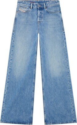 D-Sire 1996 low-rise wide-leg jeans-AA