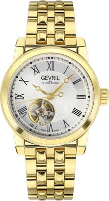 GV2 Men's Madison Stainless Steel Bracelet Watch, 39mm