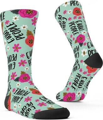 Socks: Eww People - Multi Custom Socks, Multicolor