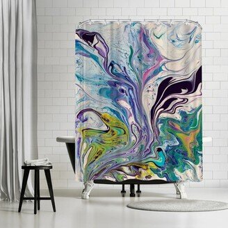 71 x 74 Shower Curtain, Soul Searching III by Destiny Womack