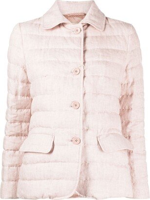 Padded Button-Up Jacket-AA