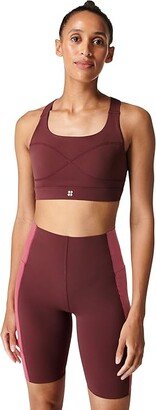 Power Medium Impact Sports Bra (Umbra Red) Women's Lingerie