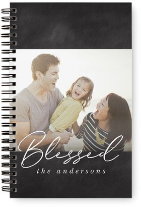 Monthly Planners: Blessed Chalkboard Monthly Planner, Gray