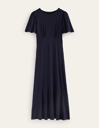 Flippy Jersey Midi Dress