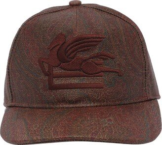 Paisley Jacquard Baseball Cap