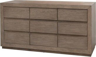 Resto 6 Drawer Dresser Gray - Abbyson Living