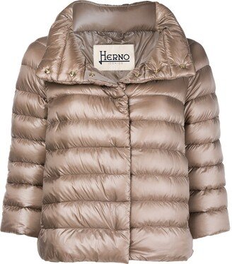 Zipped Padded Jacket-AJ