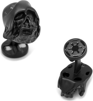 3D Melted Darth Vader Helmet Cufflinks