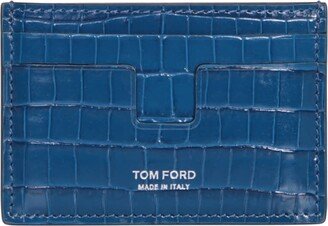 T Line Central Blue Cardholder