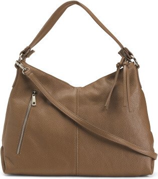 Leather Slouchy Hobo for Women