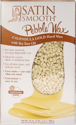 Calendula Gold Hard Wax with Tea Tree Oil by for Women - 35 oz Wax