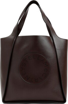 Logo Perforated Tote Bag-AA