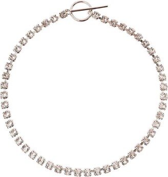 Embellished Pin-Buckle Fastened Necklace-AA