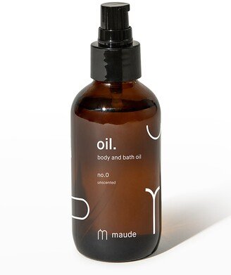 Maude 4 oz. Oil No. 0 Body & Bath Oil, Non-Scented