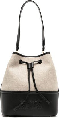 medium Aren leather bucket bag-AA