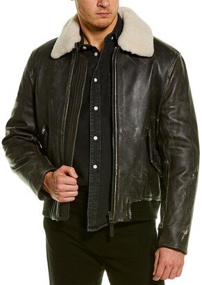 Garnet Leather Jacket-AA
