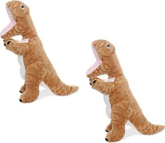 Mighty Dinosaur TRex, 2-Pack Dog Toys