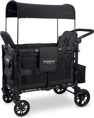 Wonderfold Wagon W2 Elite Front Zippered Double Stroller Wagon