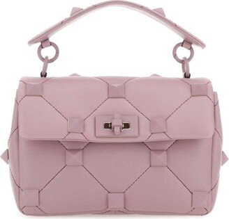 Garavani Rockstud Foldover Top Shoulder Bag-AI