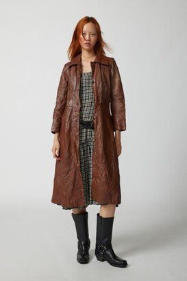 Leather Trench Jacket