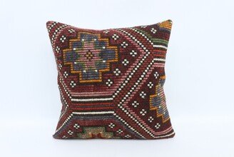 Kilim Pillows, Pillow Cover, Antique Red Pillow, Embroidered Cushion Case, Cute Suzani Cushion, 2934
