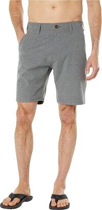 Canyons Hybrid Four-Way Stretch Walkshorts 19 (Black 2) Men's Shorts