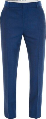 Slim-Fit Tailored Trousers-AV
