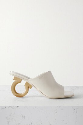 Astro Leather Mules - Off-white