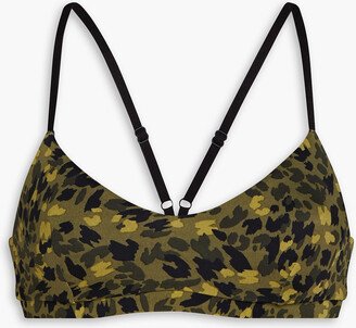 Lili Zoe camouflage stretch sports bra