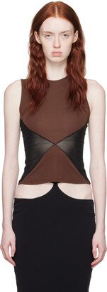 Brown Sasha Tank Top