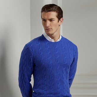 Ralph Lauren Cable-Knit Cashmere Sweater-AT